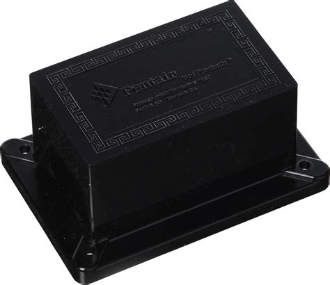 pentair junction box cover|Pentair 79303100 Black Junction Box Cover .